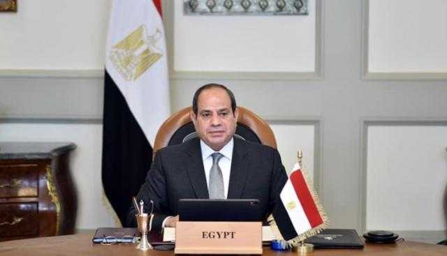 الرئيس السيسي يوجه الحكومة بخفض العجز الكلي للموازنة لـ6.7%