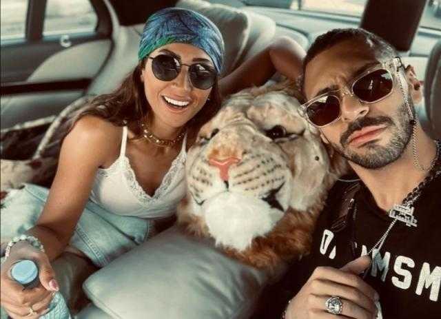 دينا الشربيني تكشف حقيقة ارتباطها بحسن أبو الروس