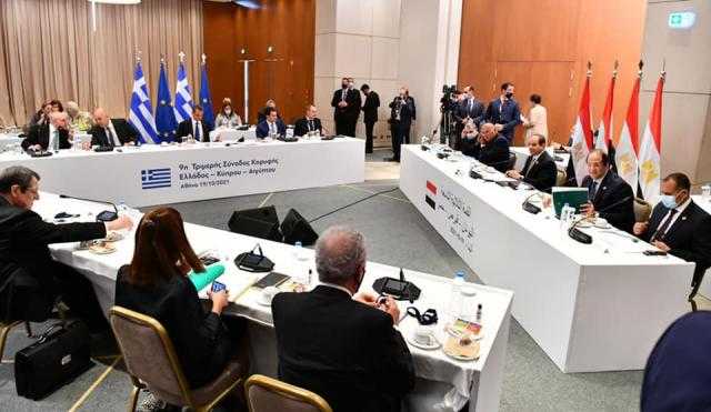 إشادة حافلة من الرئيس السيسي بتوقيع الاتفاق الثلاثي للربط الكهربائي