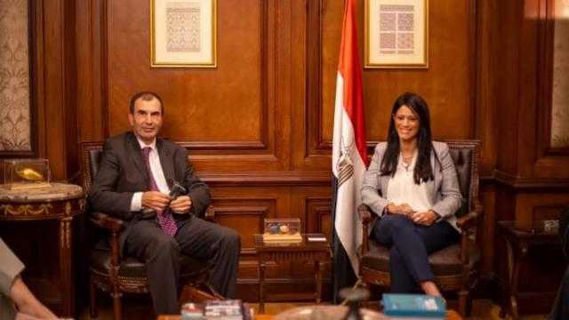 «المشاط» تلتقي نائب رئيس البنك الأوروبي لمناقشة مسودة الاستراتيجية القطرية المشتركة