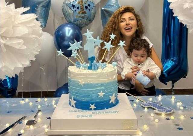 بالصور.. ميريام فارس تحتفل بعيد ميلاد نجلها وسط أجواء عائلية