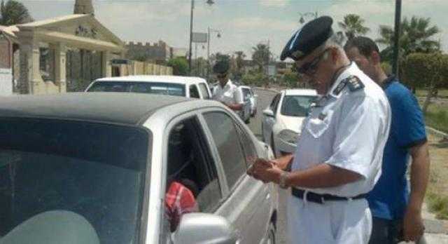 سحب 3547 رخصة لعدم تركيب الملصق الإلكتروني