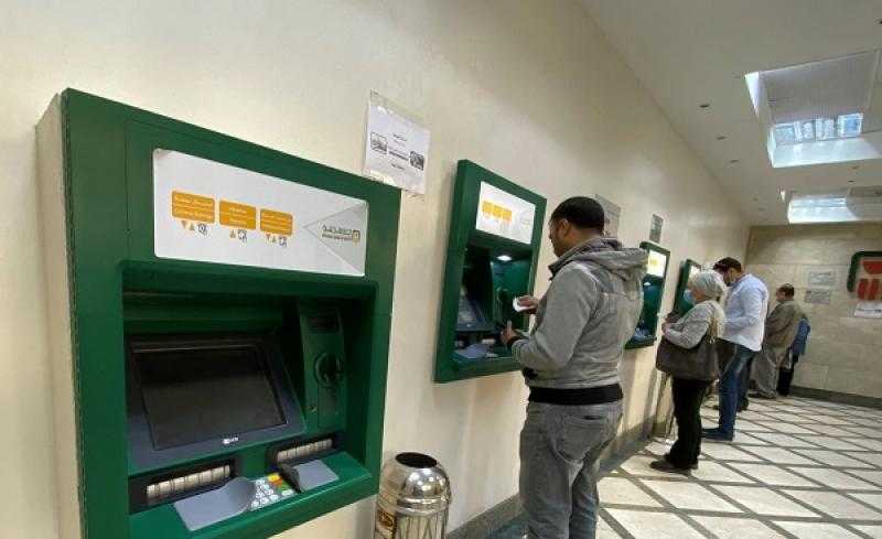 صرف معاشات يوليو خلال إجازة عيد الأضحى من ماكينات الصرف الآلي