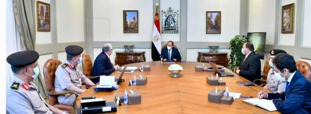 اجتماع الرئيس السيسي بوزير الزراعة