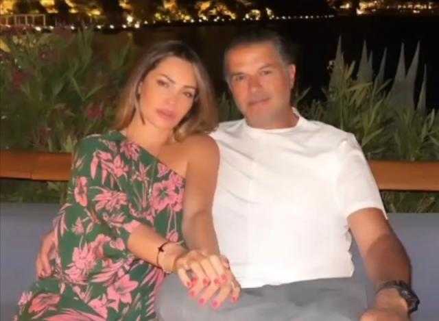 بكلمات رومانسية.. راغب علامة يحتفل بعيد ميلاد زوجته