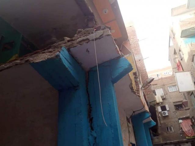 انفجار اسطوانة غاز داخل منول