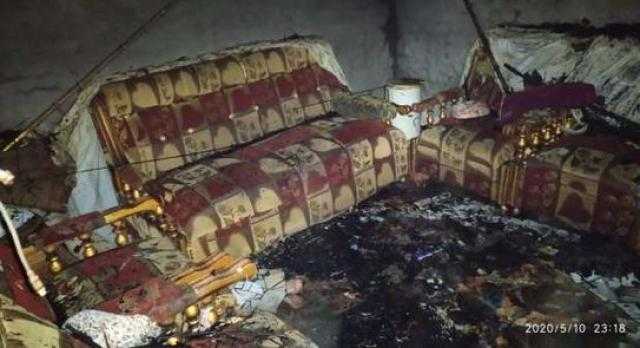 «ماس كهربائي».. وراء حريق شقة في مصر القديمة