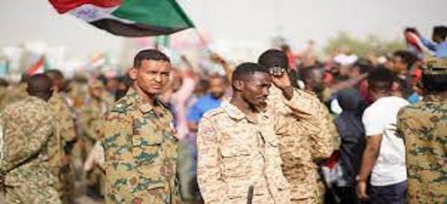 جنود سودانيون 