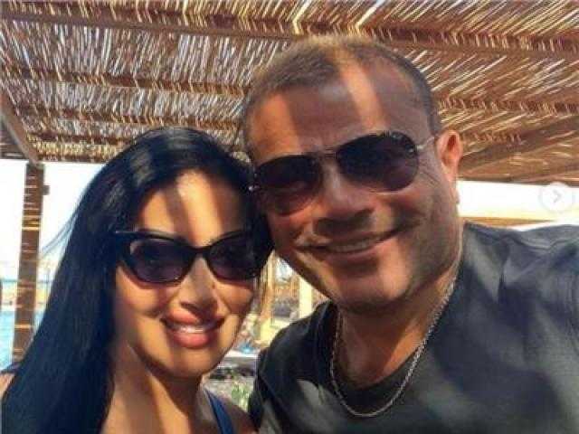 بالفيديو والصور.. وصلة رقص لسمية الخشاب مع عمرو دياب
