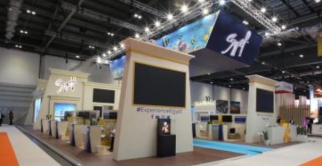 تعرف إلى الجناح الفرعوني المشارك في بورصة لندن الدولية للسياحة