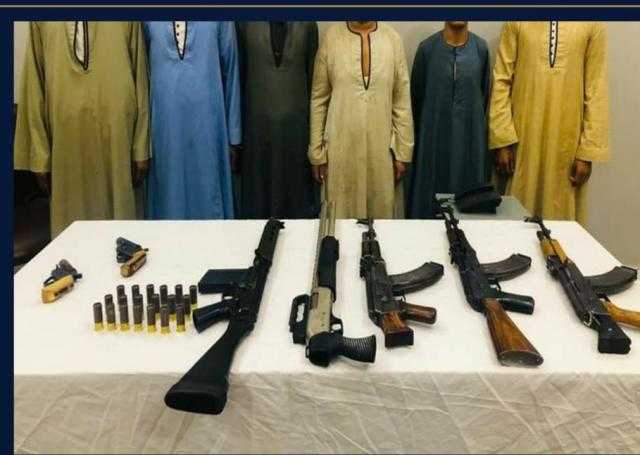 الأمن العام.. يضبط 7 قطع أسلحة نارية بأسيوط