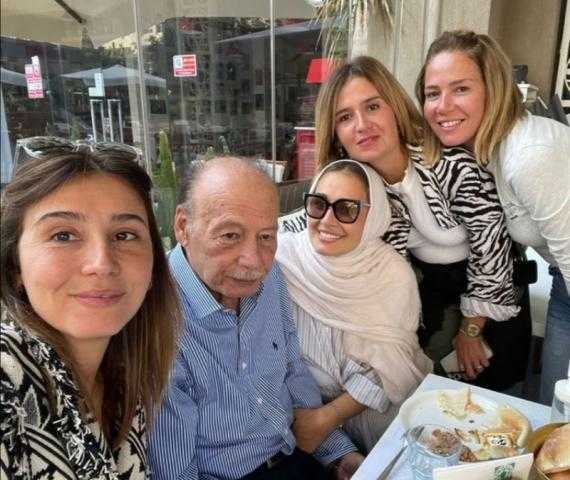 حلا شيحة تتجاوز خلافاتها مع والدها وتحتفل بعيد ميلاده