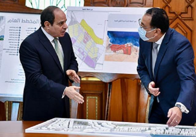 مدبولي والسيسي