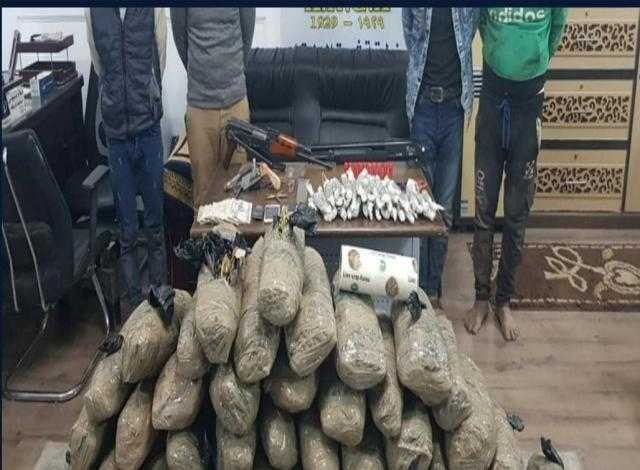 الدقهلية.. ضبط تشكيل عصابي بحوزتهم 160 كيلو بانجو