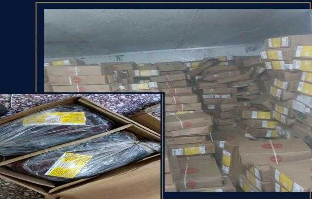 الإسكندرية.. ضبط 11 طن كبدة مجهولة المصدر