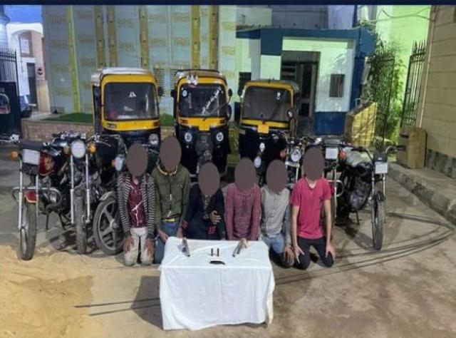 الشرقية.. ضبط عصابة التوك توك والدراجات النارية