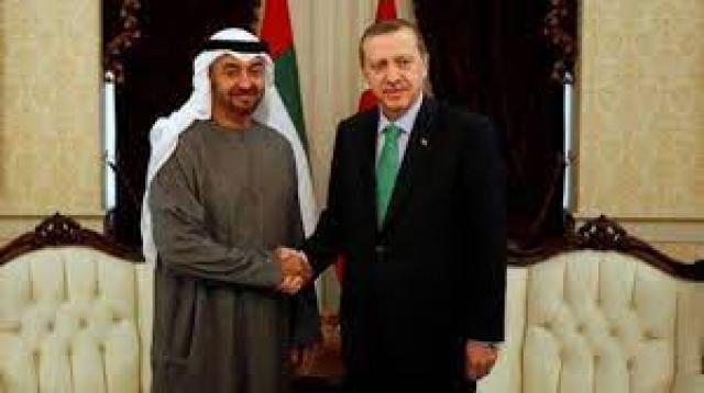 الرئيس التركي وولي عهد أبو ظبي