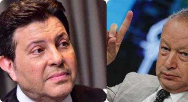 بالفيديو.. هاني شاكر لنجيب ساويرس: «ميشرفنيش إنك تسمعني»