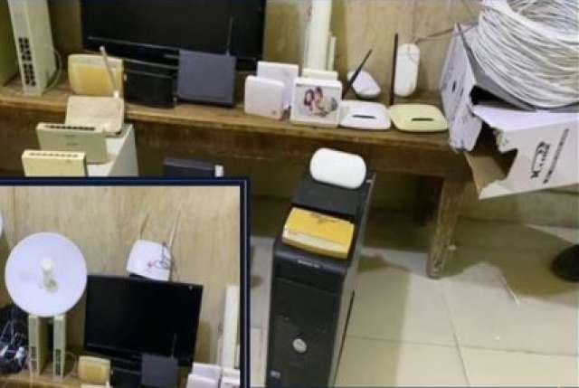 منظومة اتصالات لتوزيع الإنترنت بدون ترخيص