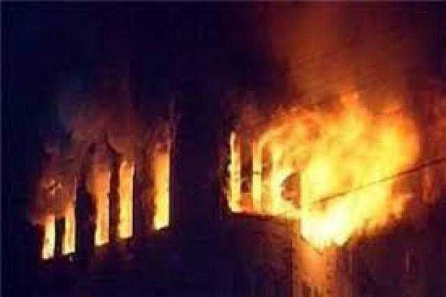 كان نايم..تفحم طفل اثر حريق داخل منزله بالجيزة