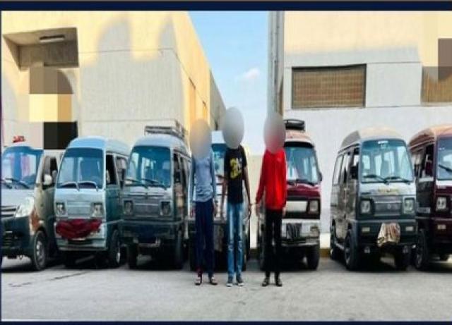 ضبط عصابة المنيب لسرقة السيارات بالجيزة