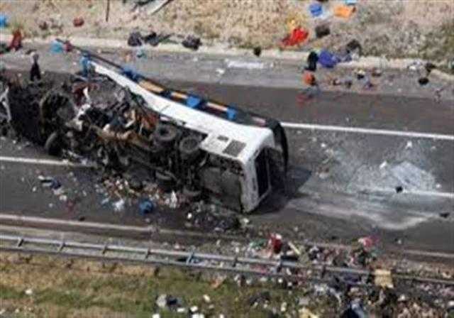 مصرع 45 شخص بينهم 12 طفل في تحطم حافلة ركاب ببلغاريا