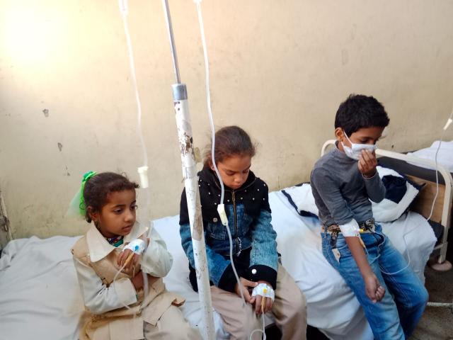 الأطفال المصابون