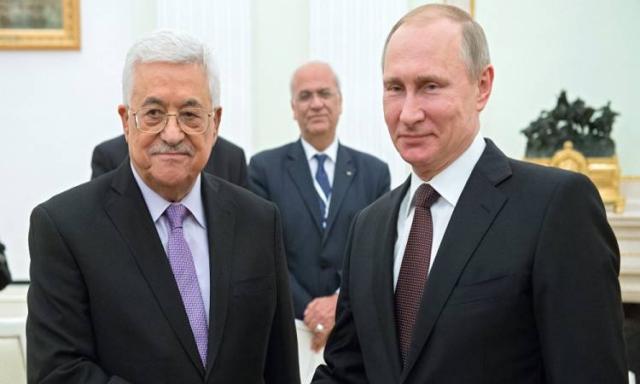 الرئيس الفلسطيني ونظيره الروسي