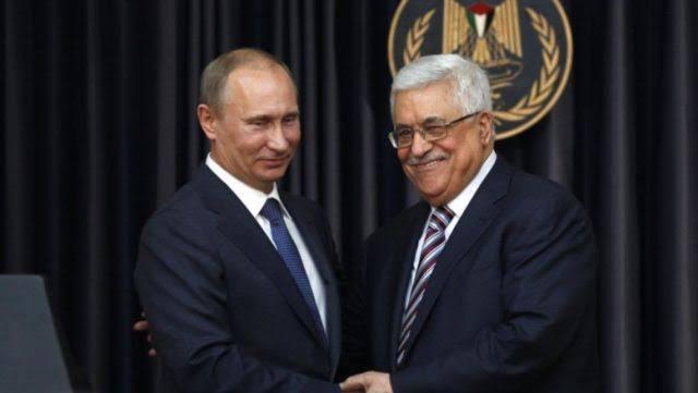 الرئيس الفلسطيني ونظيره الروسي