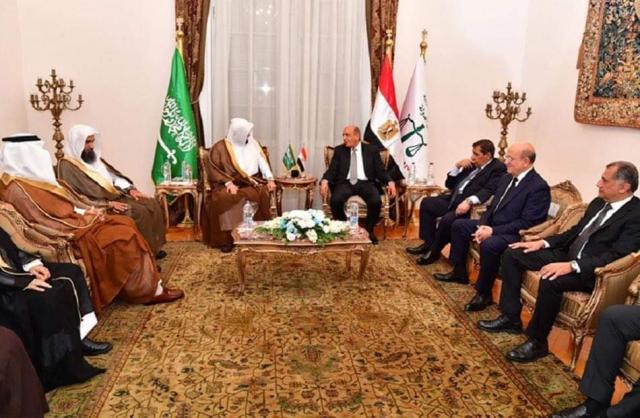رئيس مجلس الدولة يستقبل رئيس ديوان المظالم السعودي 