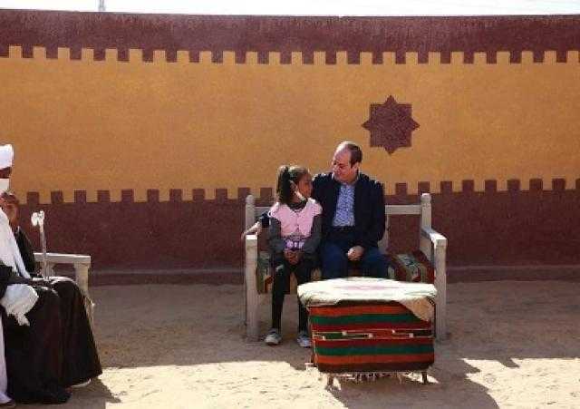 بالتزامن مع زيارة الرئيس.. «حياة كريمة» تهدي أهالي النوبة أغنية جديدة