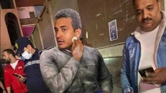 شجاعة ضابط شرطة تنقذ كنيسة العذراء من حريق هائل.. صور