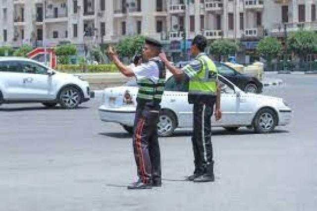 انتشار مروري بالميادين الرئيسية بـ القاهرة والجيزة