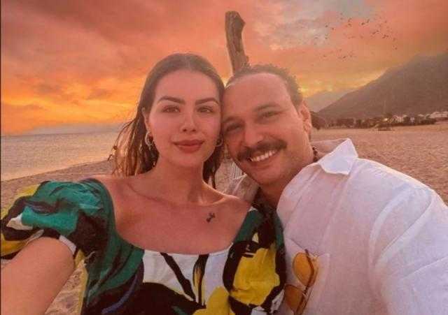 رسالة رومانسية من هنادي مهنى لـ أحمد خالد صالح في عيد ميلاده