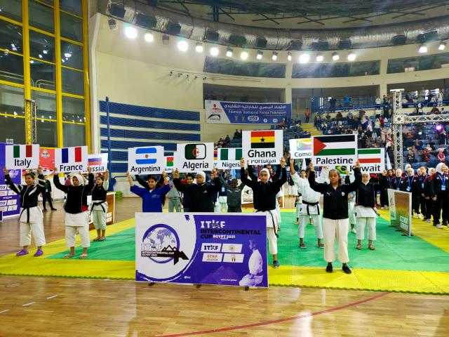 شاهد.. الاستعدادات الأمنية لتأمين بطولة كأس  العالم للكاراتيه