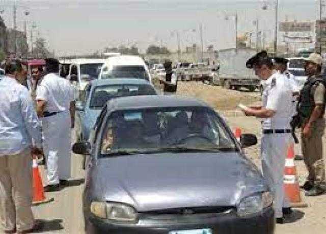 حملات مرورية للكشف عن متعاطي المخدرات بالميادين الرئيسية بمختلف المحافظات