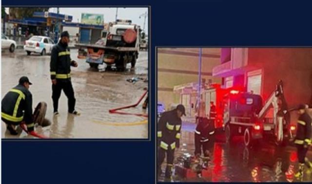 جهود مكثفة لمواجهة تداعيات الطقس السيئ في مطروح