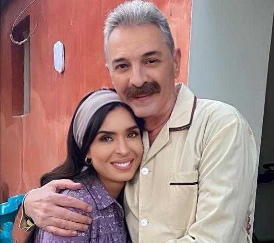 دينا عن محمود حميدة: «جوزي وأبو عيالي»