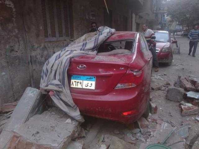 إصابة ربة منزل وآخر في سقوط بلكونة بالجيزة