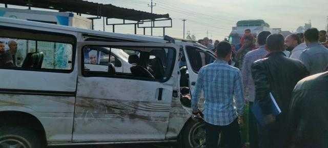 ننشر أسماء المصابين في انقلاب ميكروباص بـ «كفر الشيخ»