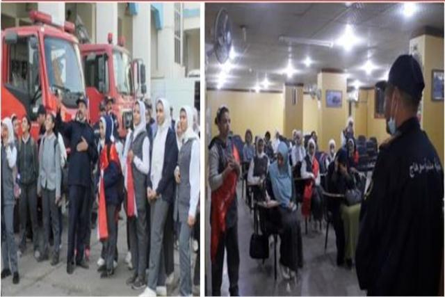 زيارة طلاب المدارس للجهات الشرطية