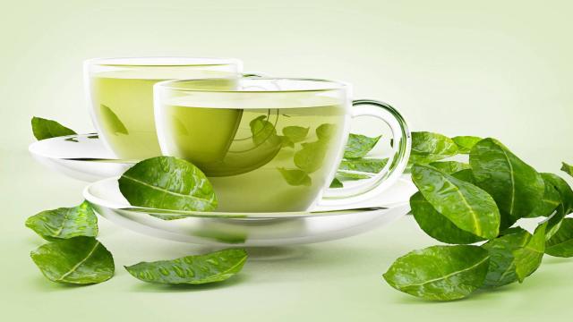 شاي أخضر