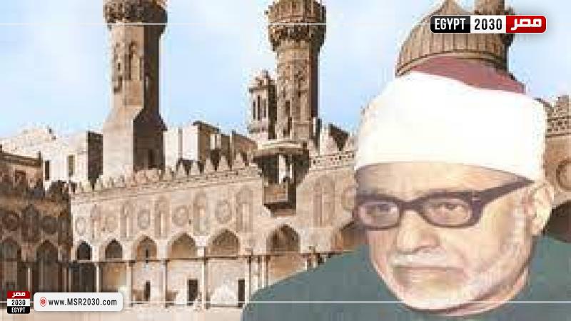 شيخ الأزهر الأسبق الشيخ جاد الحق علي جاد الحق