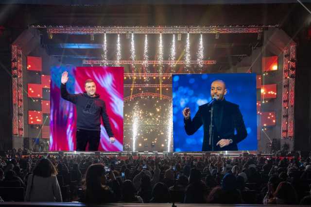 رامي صبري وتامر عاشور يتألقون في موسم الرياض