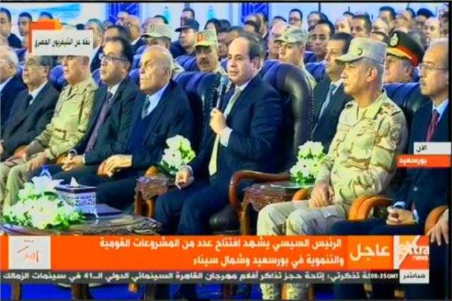 «الغضبان»: «السيسي» أول رئيس يحتفل مع بورسعيد بالعيد القومي.. فيديو