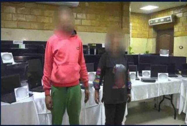 بأسلوب كسر الباب.. سقوط لص وزوجته ارتكبا 22 واقعة