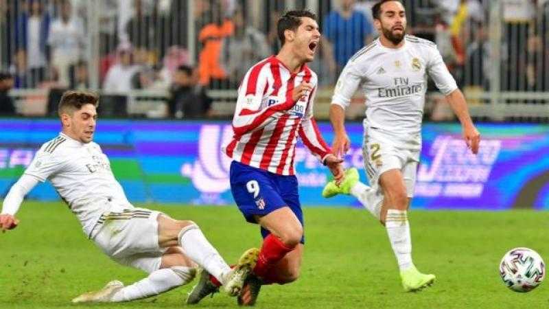 موعد مباراة ريال مدريد ضد أتليتكو مدريد في الدوري الإسباني والقنوات الناقلة