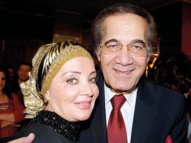 محمود ياسين وشهيرة 