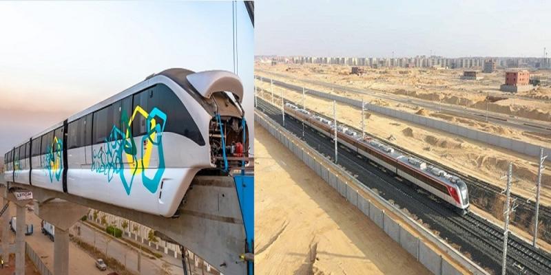 المونوريل والقطار الكهربائي السريع