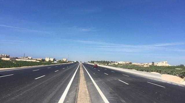 تحويلات مرورية لتنفيذ أعمال توسعة الطريق الساحلي «الإسكندرية - مطروح»